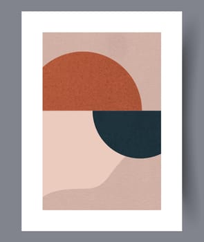 Abstract lines modern sketch wall art print. Printable minimal abstract lines poster. Contemporary decorative background with sketch. Wall artwork for interior design.