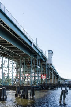 one bridge in gothenburg over the river to hising island