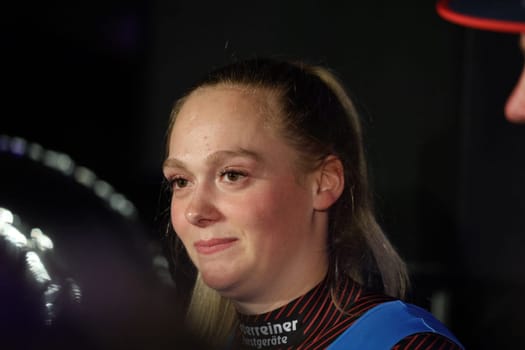 Luge athlete Anna Berreiter (Berchtesgaden) at Europapark Rust at the press conference for the opening of the 2023 season
