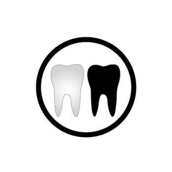 Tooth graphic for dentist
