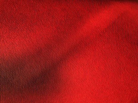 Abstract red background with texture. Close-up of paper surface with light and color gradient. Side lighting. Bright crimson backdrop.