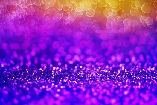 Glitter light abstract full color bokeh christmas light blurred background