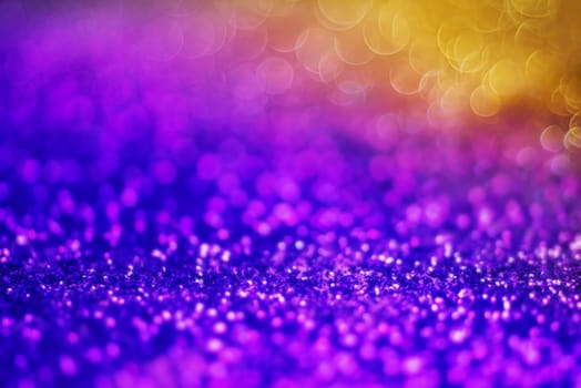 Glitter light abstract full color bokeh christmas light blurred background
