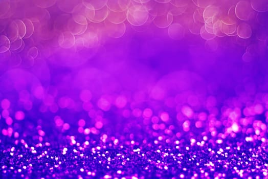 Light abstract dark bokeh christmas circle color glitter blurred black background