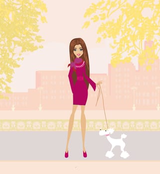 walk the dogs in the park