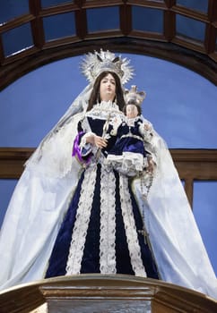 Fuente del Arco - Spain - Nov 1st, 2022: Our Lady of Ara, Fuente del Arco, Badajoz, Spain.