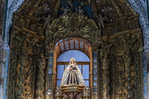 Fuente del Arco - Spain - Nov 1st, 2022: Our Lady of Ara, Fuente del Arco, Badajoz, Spain.