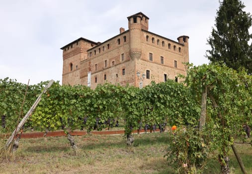 The Castle of Grinzane Cavour, Langhe region, Piedmont, Italy