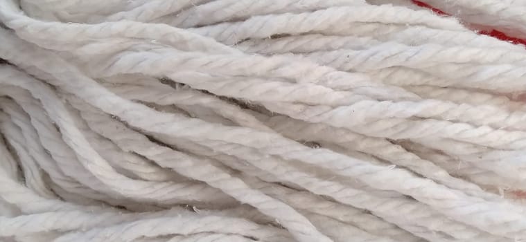 Cotton Rope Wringer Mop Attachment. The material is wrung out with a single rotary motion, avoids getting hands dirty and shortens the cleaning time. The cotton nozzle absorbs water.