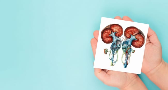 Kidney organ disease, world kidney day, health problems, donation and transplantation, medical issue, kidneys made with generative AI