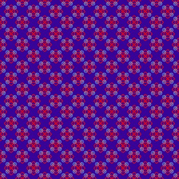 Abstract seamless polygon pattern on purple background