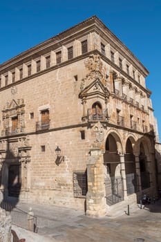 San Carlos Palace in Trujillo, a town of Caceres province in Spain.