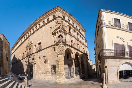 San Carlos Palace in Trujillo, a town of Caceres province in Spain.