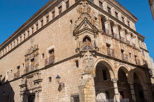 San Carlos Palace in Trujillo, a town of Caceres province in Spain.