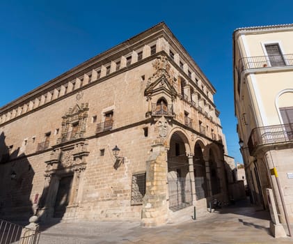 San Carlos Palace in Trujillo, a town of Caceres province in Spain.