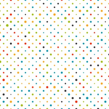 Colorful dot background pattern illustration