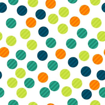 Colorful dot seamless background pattern illustration