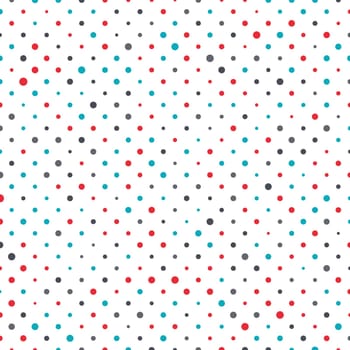 Colorful dot background pattern illustration