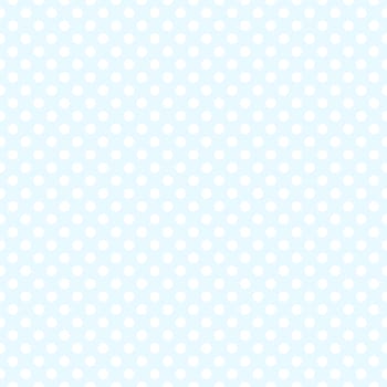 Seamless blue polka dot background pattern