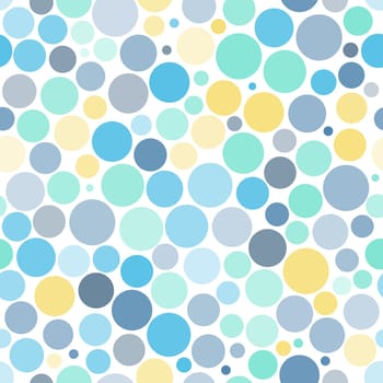 Abstract seamless background with colorful dots