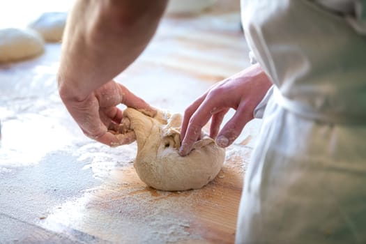 Tasted, special and fresh beautiful french raw bread