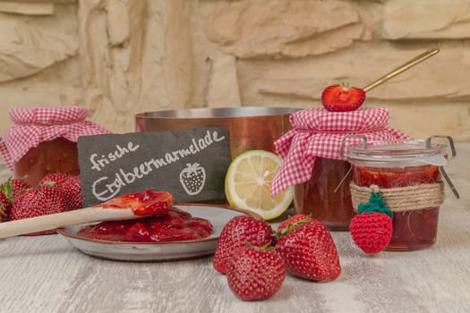 Erdbeermarmelade
