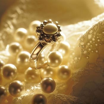 The WEdding ring desing with nice light yellow color