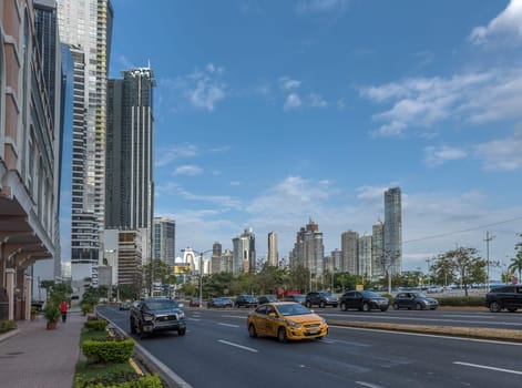 modern skyscrapers in downtown Panama City, Panama