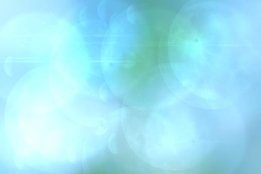Abstract colorful blue modern futuristic technology and business background texture with bokeh circles. Beautiful business and science presentation backdrop. Space.