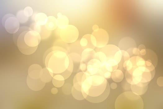A festive abstract delicate gradient golden yellow  background texture with glitter defocused sparkle bokeh circles. Card concept for Happy New Year, party invitation, valentine or other holidays.