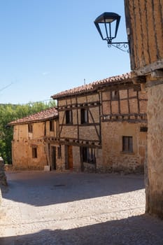 Calatanazor old town view, Spanish landmark. Travel site in Spain