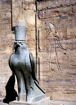 Temple of Horus in Edfu, Egypt