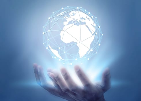 Age of technology People's, Use of technology in the modern era, Interconnection by internet network, Communication with the Internet, Communicating with each other around the world without borders