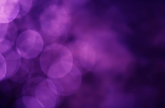 Light abstract dark bokeh christmas circle color glitter blurred black background, Trend color of the year