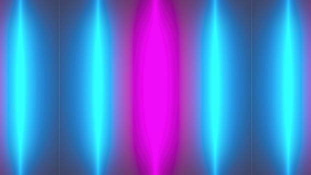 Vertical neon lines. Computer generated 3d render