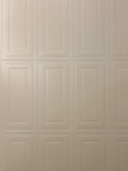 Beige tiles wall surface vintage, stock photo