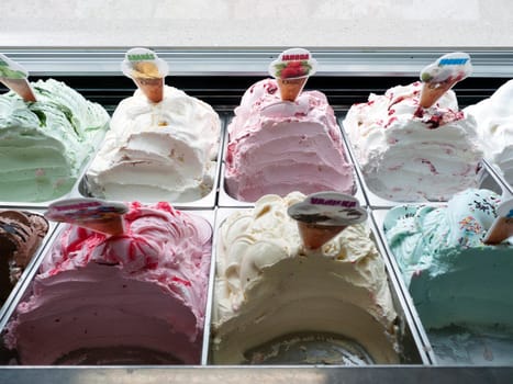 Ice cream on sale