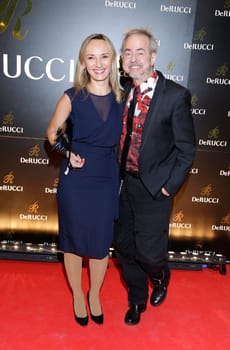 Helmut Zerlett with Natalia Bahamolava , Grand Opening Party of the bed brand DeRucci in flora Koeln on 19.01.2015