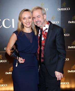 Helmut Zerlett with Natalia Bahamolava , Grand Opening Party of the bed brand DeRucci in flora Koeln on 19.01.2015