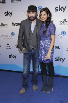 Christian Ulmen and Collien Ulmen-Fernandes , Mira Award 2015 at the Berlin location The Station on 29.01.2015