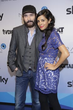 Christian Ulmen and Collien Ulmen-Fernandes , Mira Award 2015 at the Berlin location The Station on 29.01.2015