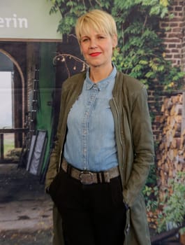 Cordula Stratmann , .Fotocall von Die Kuhfluesterin  im Hotel  Onyx Arc Hotel Hamburg am 18.05.2015