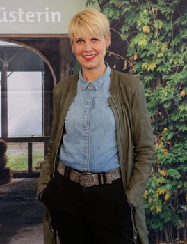 Cordula Stratmann , .Fotocall von Die Kuhfluesterin  im Hotel  Onyx Arc Hotel Hamburg am 18.05.2015