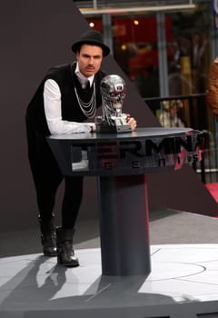Andre Borchers . Terminator 5 - Genisys Europa Premiere ,Sony Center Berlin on 21.06.2015 ,