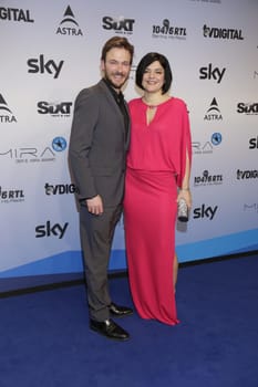 Jasmin Tabatabai and Andreas Pietschmann , Mira Award 2015 at the Berlin location The Station on 29.01.2015