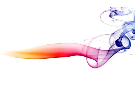 multicolored smoke natural abstract background