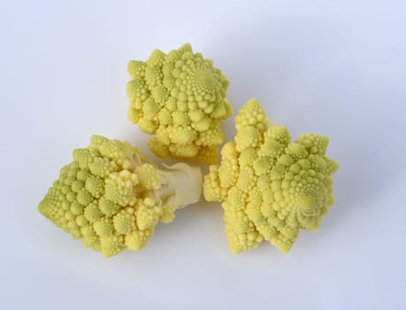 Romanesco,broccoli has large green flowers with excellent taste and decorative appearance. Romanesco,broccoli has large green flowers with an excellent taste and decorative appearance.