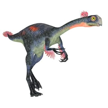 Gigantoraptor was a theropod dinosaur that lived in Inner Mongolia, China in the Cretaceous Period.