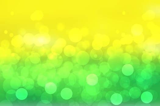 Abstract fresh delicate gradient green light and yellow pastel spring or summer bokeh background. Beautiful texture.