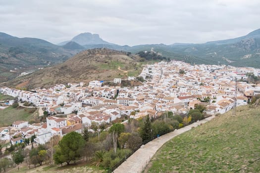 Carcabuey, white village of the province of Cordoba in Spain.